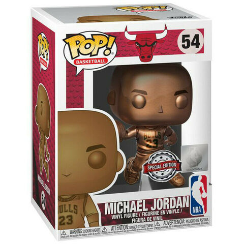 Figurine Funko Pop! N°54 - NBA - Michael Jordan Bronze
